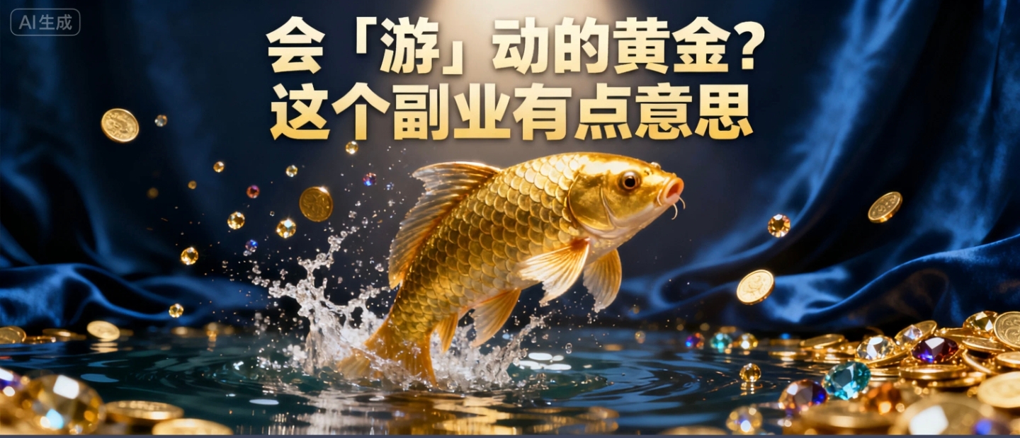 单号月销1.5W+！AI“凭空造鱼”带货新玩法，小白3分钟出一个爆款视频