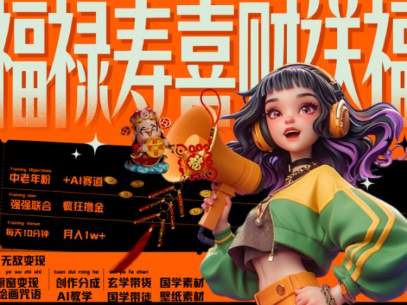 蝴蝶号AI狂撸中老年赛道  赚到盆满钵满  赛道对了啥都对了福禄寿喜财送财送福   每日轻松十分钟  月赚米1W+  抓紧冲！退休金主最爱
